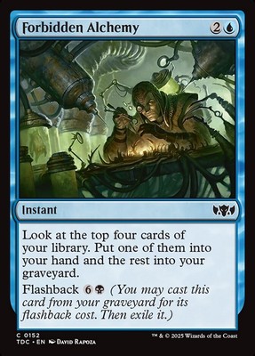 MTG Forbidden Alchemy ** Tarkir: Dragonstorm Commander ** English