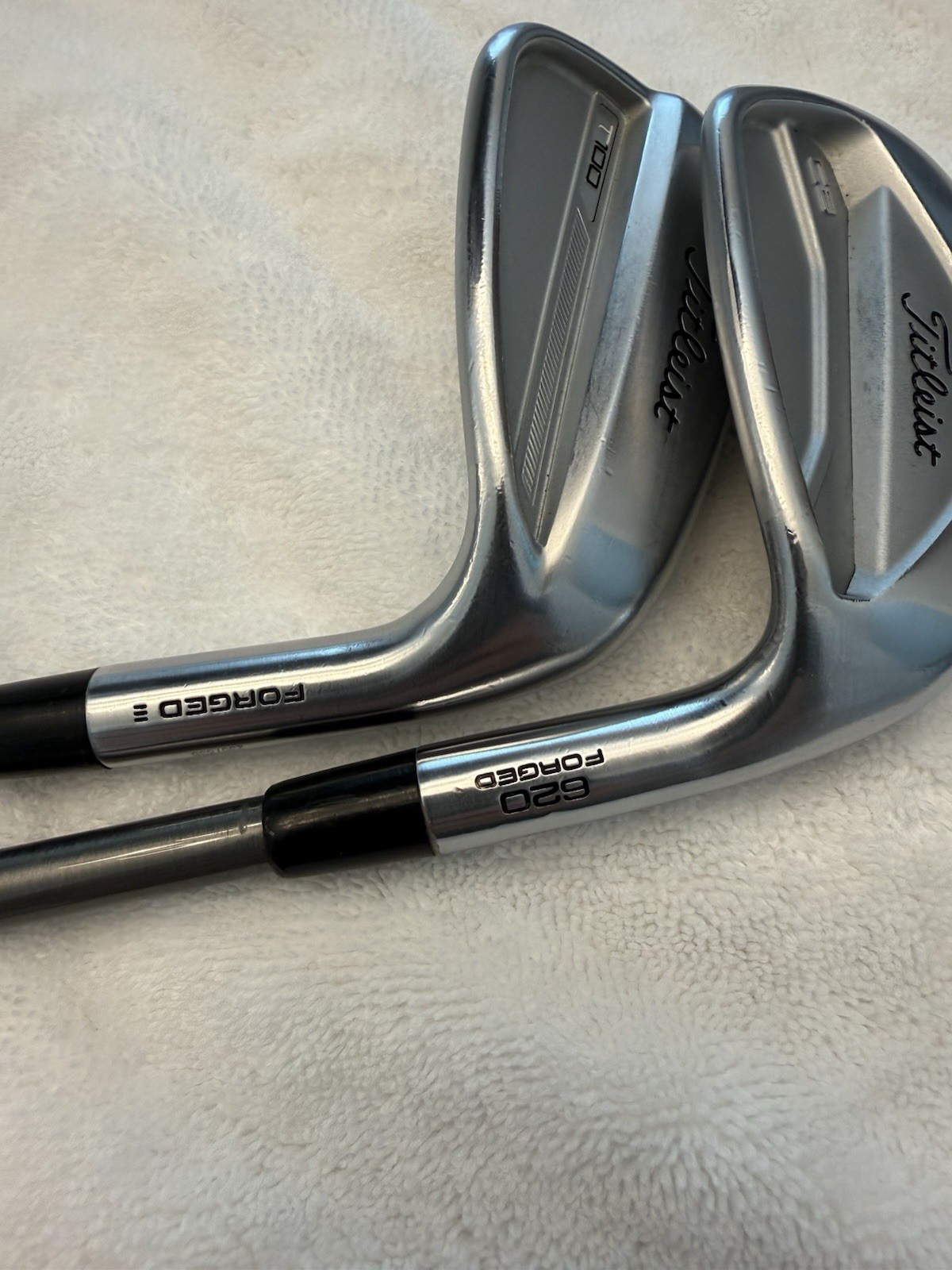 620 CB 3-PW Iron Set w/ Project X LZ Steel Shafts - Titleist Golf Club