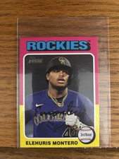 2024 Heritage - Elehuris Montero #517 High Number Mini SP Colorado Rockies