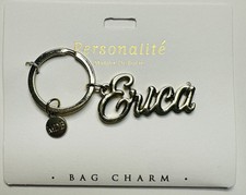 Personalite Marina De Buchi Gold Tone Bag Charm Key Ring Key Chain Erica