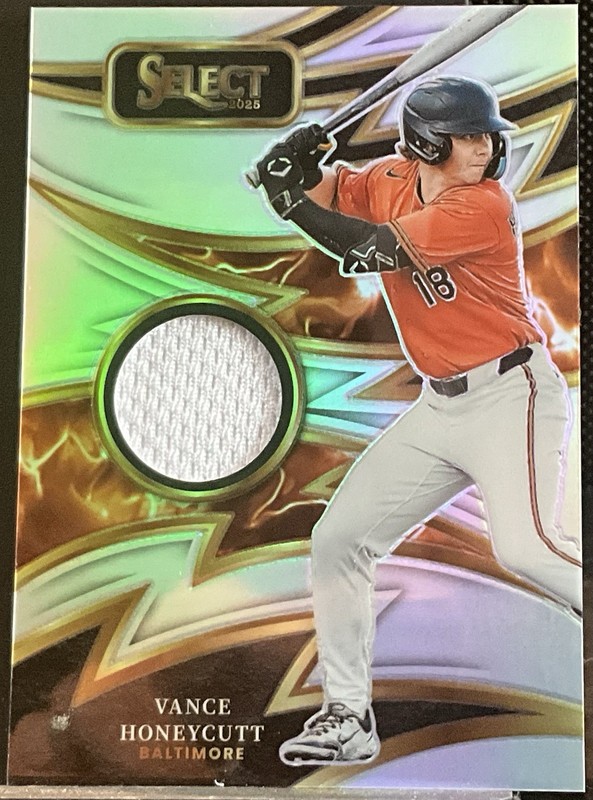 2025 Panini Select - Sparks Vance Honeycutt #SP-VH (MEM, RC)