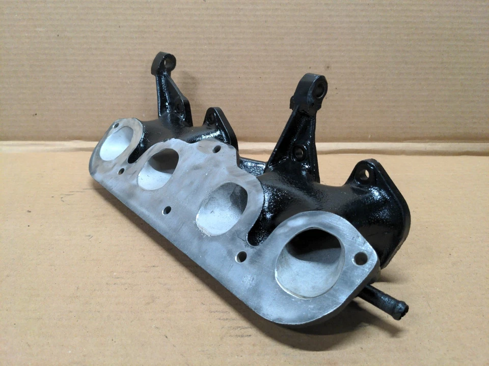 Colector de admisión Alfa Romeo modificado 45 mm 1900 2000 102 Solex Weber tiro lateral Foto 4 de 4