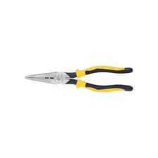 Klein Tools J203-8N Long Nose Side-Cutter Stripping Pliers, Induction Hardene...