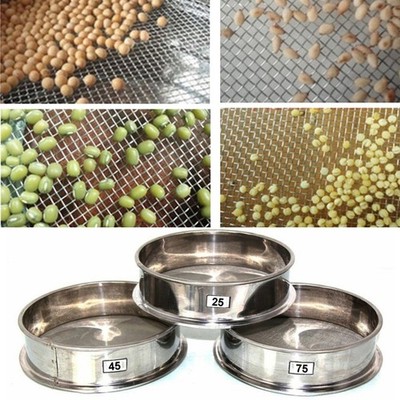Stapelbares Mehl Reis Sesamsieb 25 45 70 Mesh