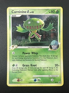 carnivine pokemon card Carnivine(D) {G} <003/015> [E-g] – 晴れる屋2 main image 1