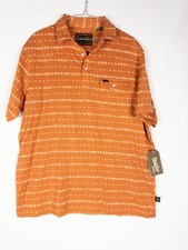 NWT Howler Bros Ranchero Jacquard Polo Shirt Mens XL Snap Short Sleeve Claypot