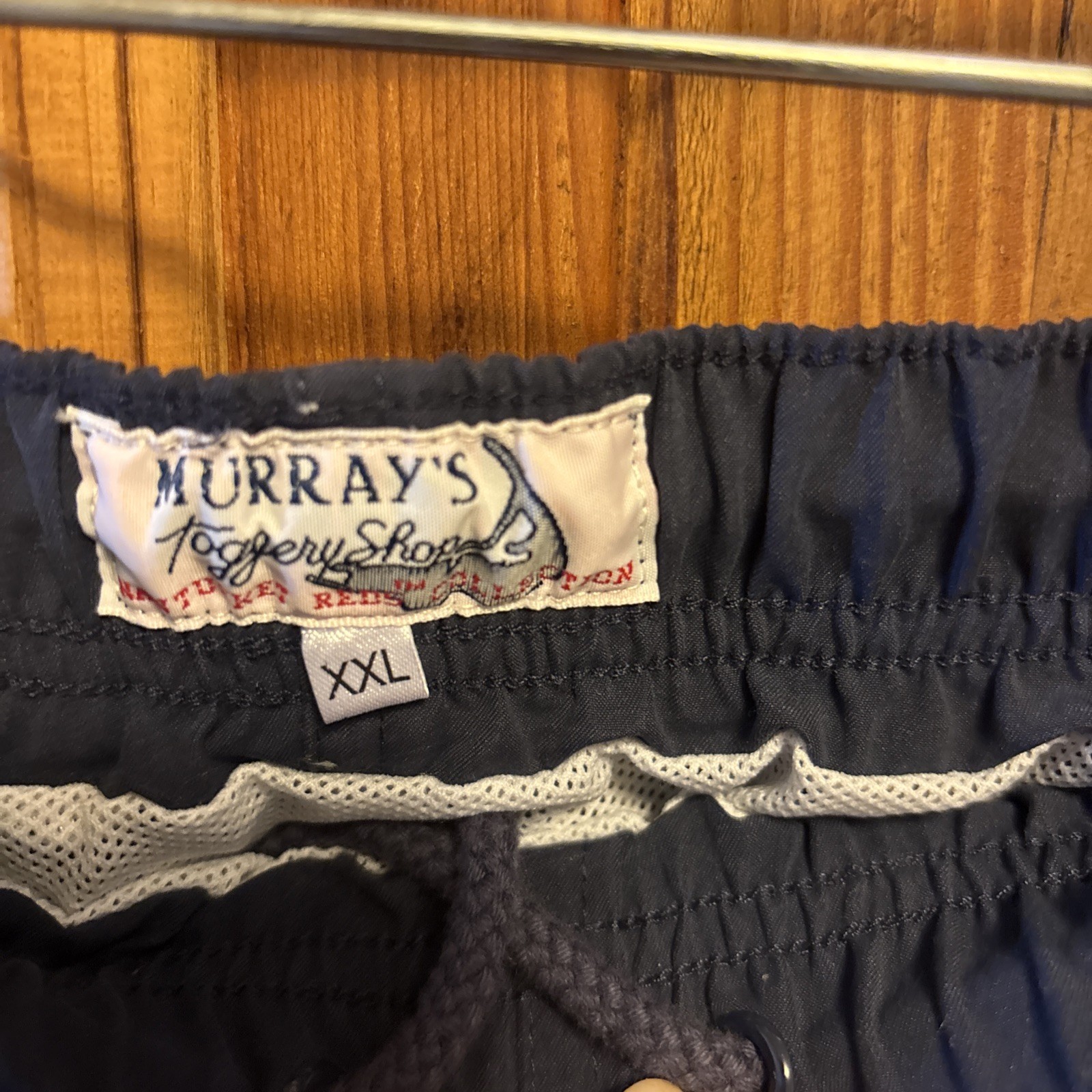 Murray’s Toggery  Shop Men's Elastic Waist SwimShorts, Dark Navy Size XXL