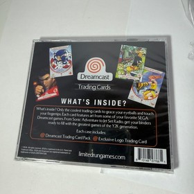 Official Sega Limited Run Sonic Adventure Pin / Dreamcast Cards / Hat +