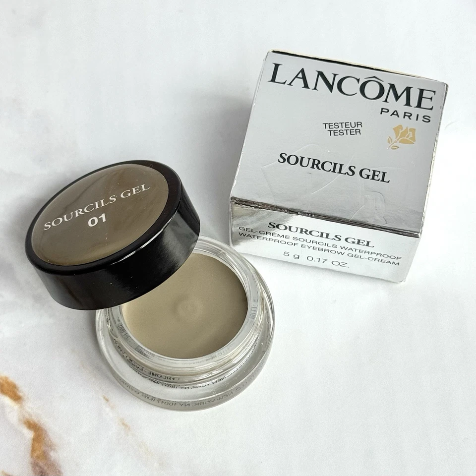 Lancome Sourcils Gel 01 Rubio IMPERMEABLE Gel Cejas Crema NUEVO En Caja Foto 2 de 4