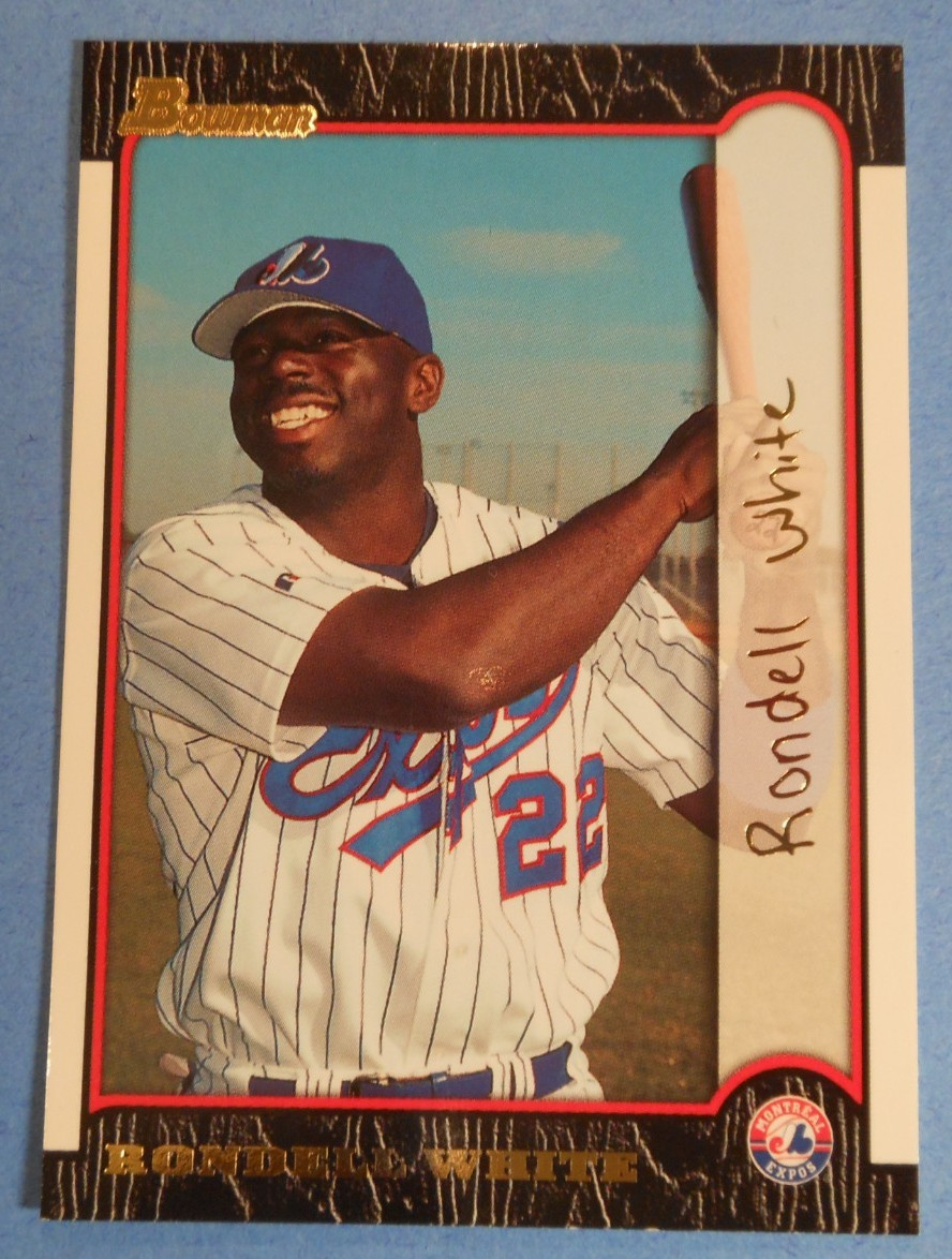 1999 Bowman - Rondell White #249 Gold /99