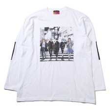RADIO EVA Mai Yoneyama Illustration Long Sleeve White T-Shirt EVA Shirt