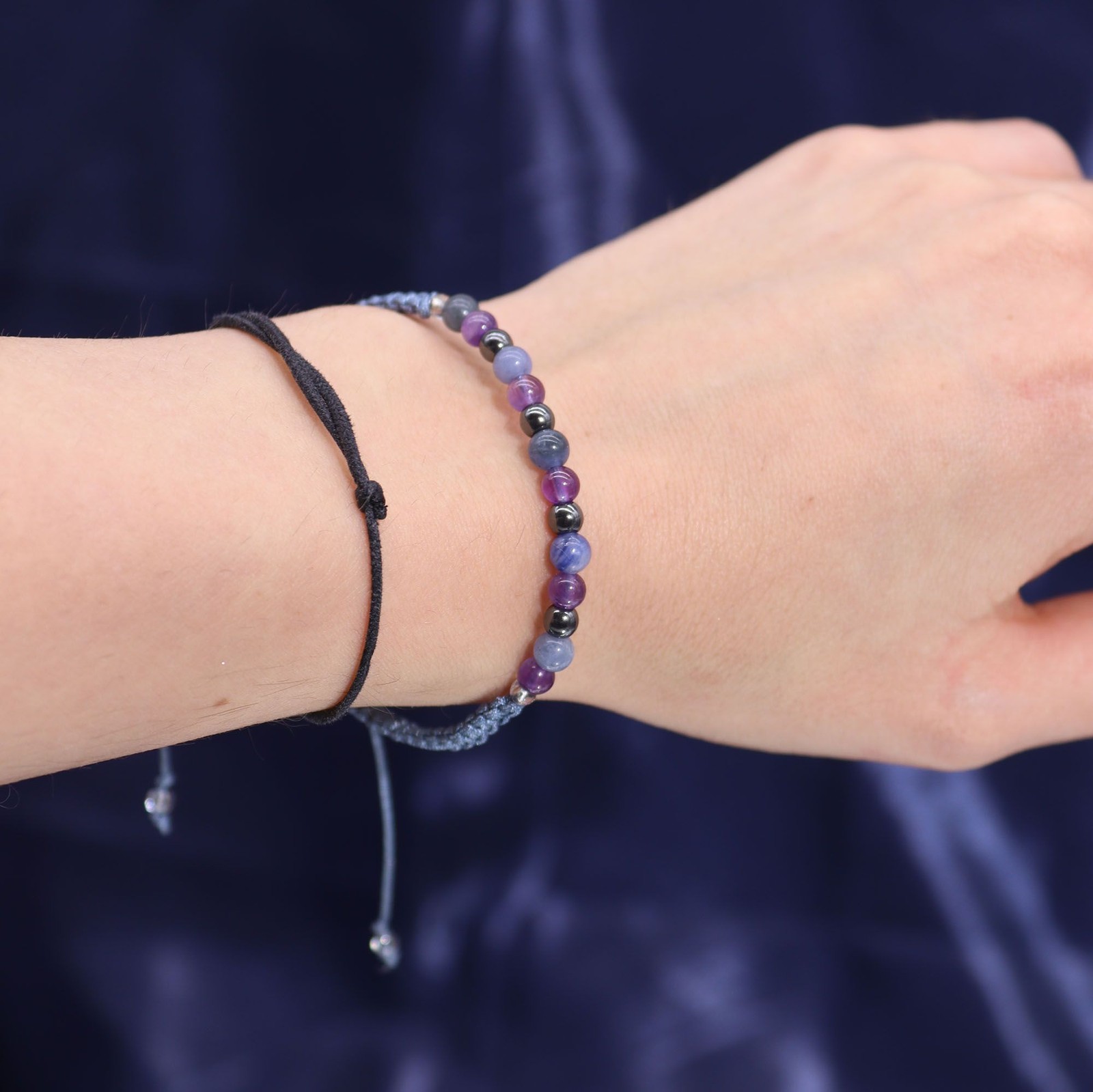 Zodiac Crystal Candle Gemstone Bracelet - Sagittarius Candles - Image 2
