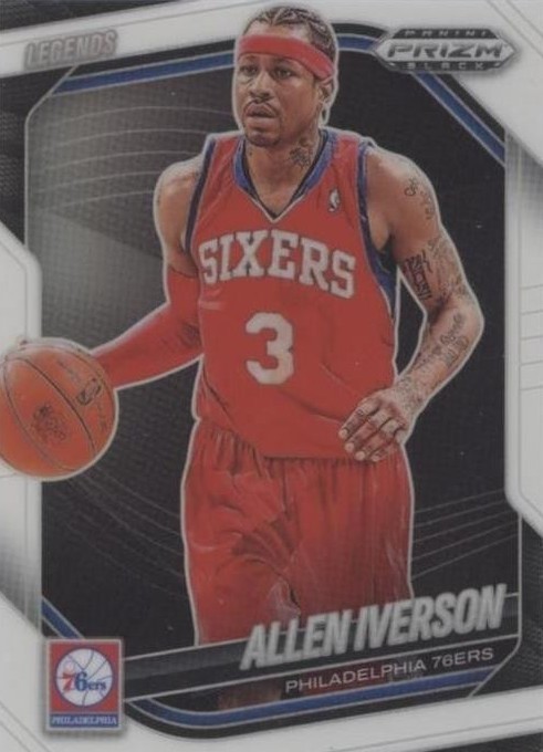 2024-25 Panini Prizm Black - Legends Allen Iverson, Allen Iverson