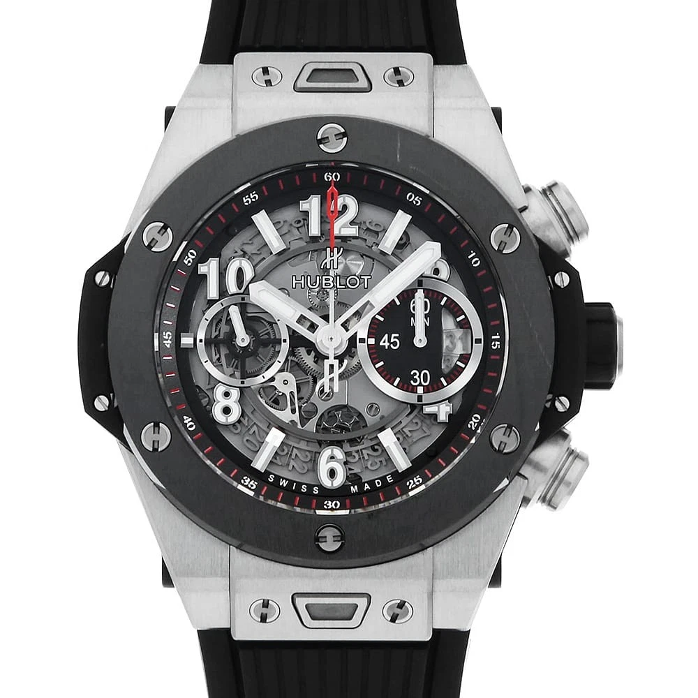 Hublot — HUBLOT Big Bang Unico Titanium Ceramic 411.NM.1170.RX second hand mens