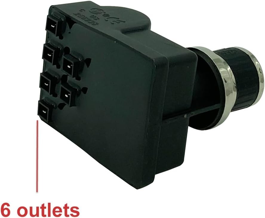 OREAD 6 Outlets Grill Igniter,Spark Generator Tact Push Button 6 Outlet 