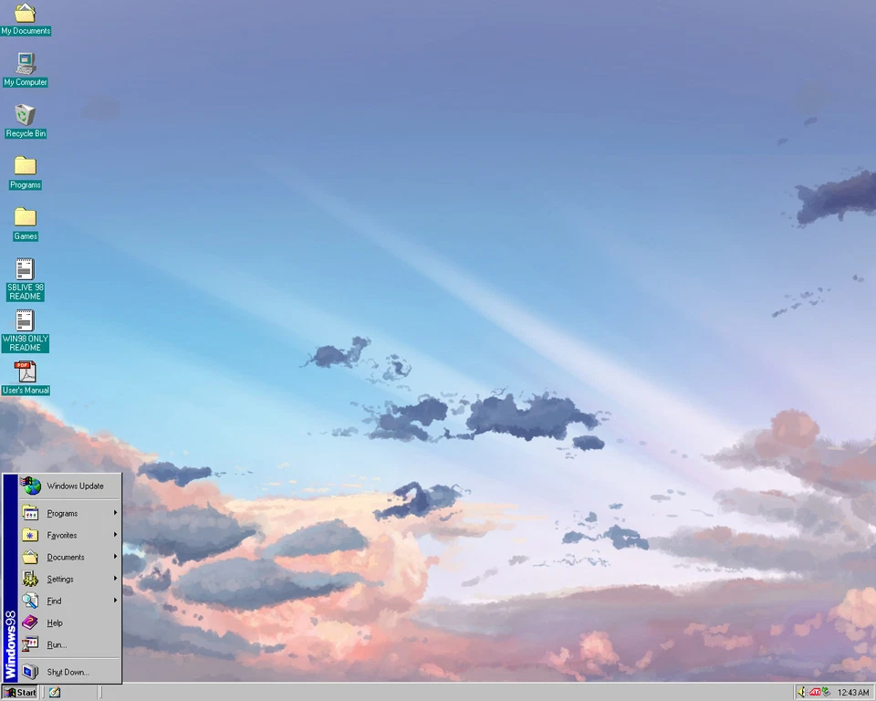 RESTORED w/ SSD DUAL BOOT Windows 98 & XP Gateway Vintage Retro Gaming PC - Image 4 of 4