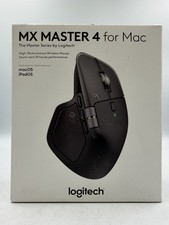 Logitech MX Master 4 for Mac Wireless Mouse - Space Black - 910-007575