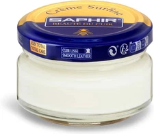 SAPHIR Creme Surfine Pommadier Shoe Polish - Beeswax Cream for Leather Products