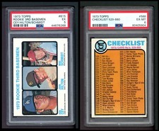 1973 Topps Baseball High Number Complete Set Cards #529-660 5.5 - EX+ 6906270