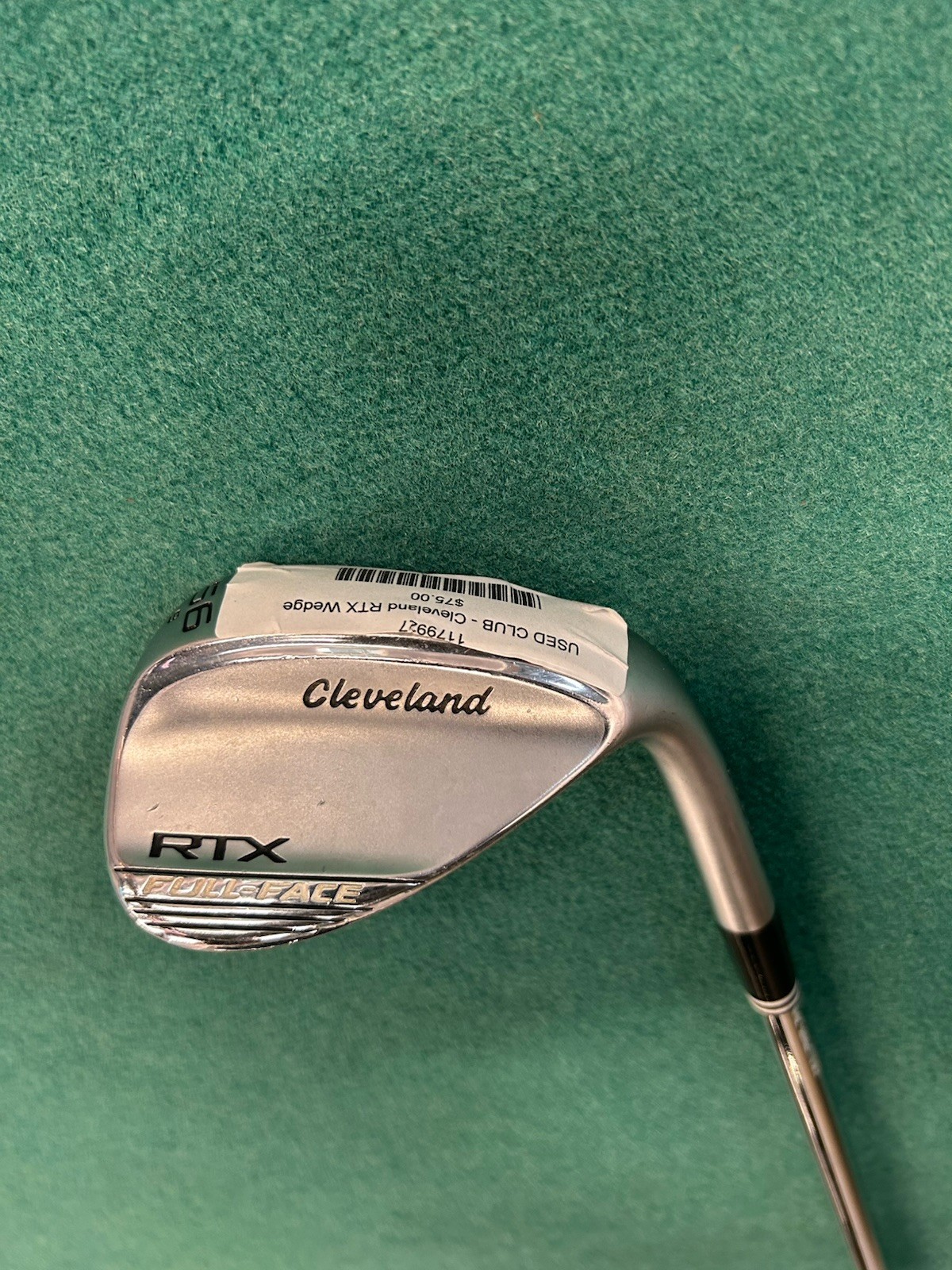 Cleveland RTZ FULL-FACE Wedge - 56° - DG Wedge Flex Shaft