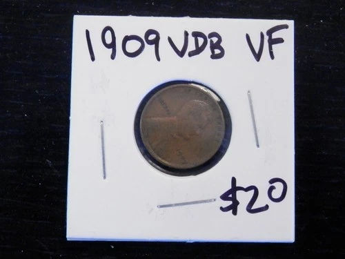 Circulated VF Lincoln Wheat Cent 1909VDB