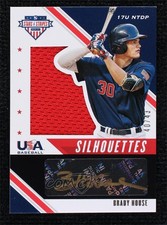 2020 Panini USA Baseball Stars & Stripes Black Gold 40/43 Brady House Auto 1u6