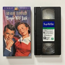People Will Talk VHS 1951 Classic Comedy Drama Cary Grant