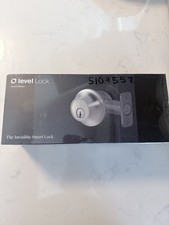 Level Lock Touch Edition Smart Lock Matte Black Bluetooth Electronic Deadbolt