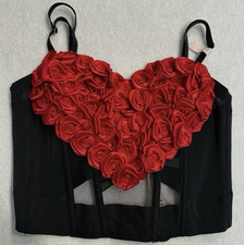 Victoria s Secret VS Archives Rosette Corset Top Size S NWT