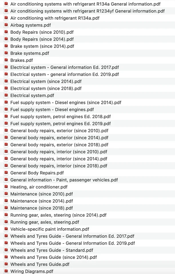 Volkswagen Polo (2010-2018)  manuale officina riparazione su cd - Immagine 4 di 4