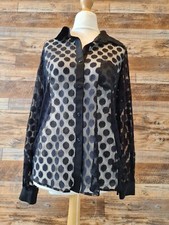 Debbie Shuchat Women's Black Shirt Size Medium