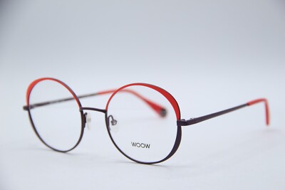 NEW WOOW OPTICAL BIG APPLE 1 PURPLE PINK AUTHENTIC FRAMES EYEGLASSES 50-20