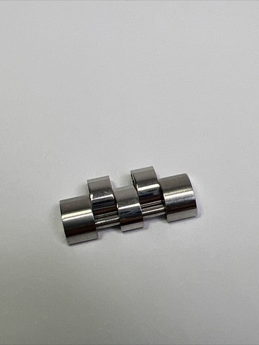 Authentic Rolex 15.5mm Stainless Steel Link Hollow Old Style for 36mm Datejust + - Picture 2 of 5