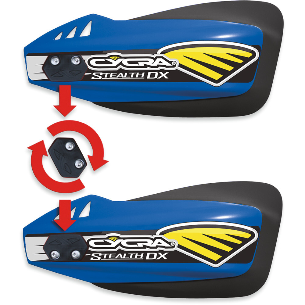Cycra Blue Stealth DX Handguards | 1CYC-0025-62X | eBay