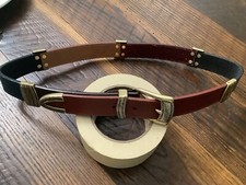 Woolrich Worl 9005 Womens Size Medium Leather W Gold Decoration