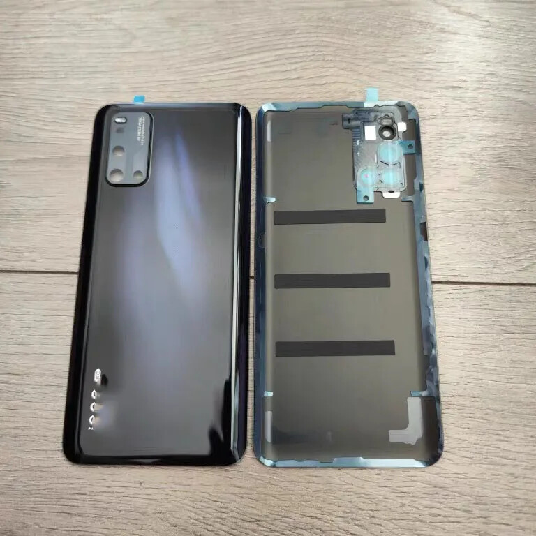 Original For vivo iQOO 3 5G V1955A Housing Back Glass Cover