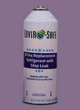  R134a Refrigerant Replacement w/ Stop Leak | 1 Can | EnviroSafe, 8oz