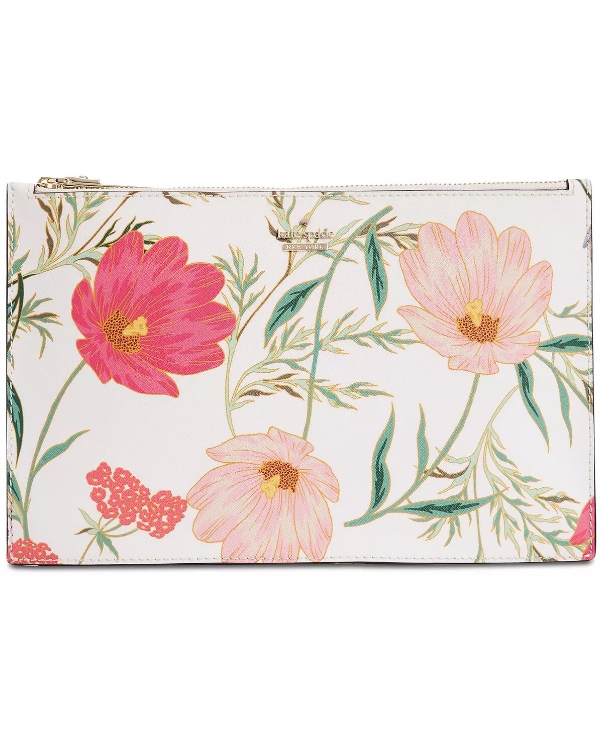 NWT Kate Spade Cameron Street Lilia Blossom Zip Pouch Clutch