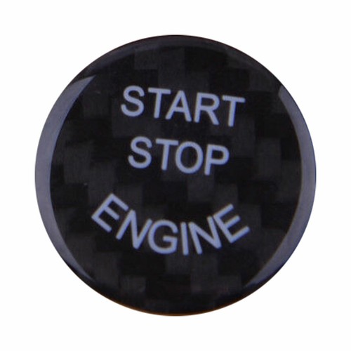 Carbon Fiber Car Engine Start Stop Button Cover Sticker For BMW F E Series - Picture 16 of 16