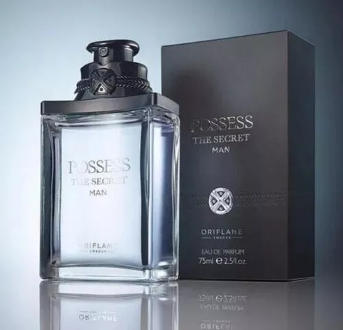 Oriflame Possess The Secret Man Eau de Parfum 75 ml Father Husband Gift 33650