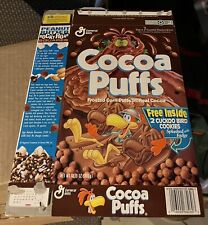 1993 General Mills Cocoa Puffs cereal box