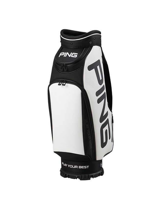 Ping Golf Club Cart Bag Tour Light CB-P223 Model 9.5in White Black