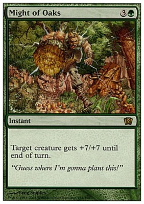 Might of Oaks ~ Eighth Edition [ PLAYED ] [ Magic MTG ]