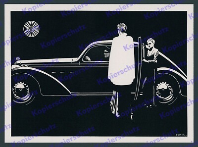 Reklame Steyr-Daimler-Puch AG Auto Steyr 220 Super Dame Chauffeur Hotelpage 1939