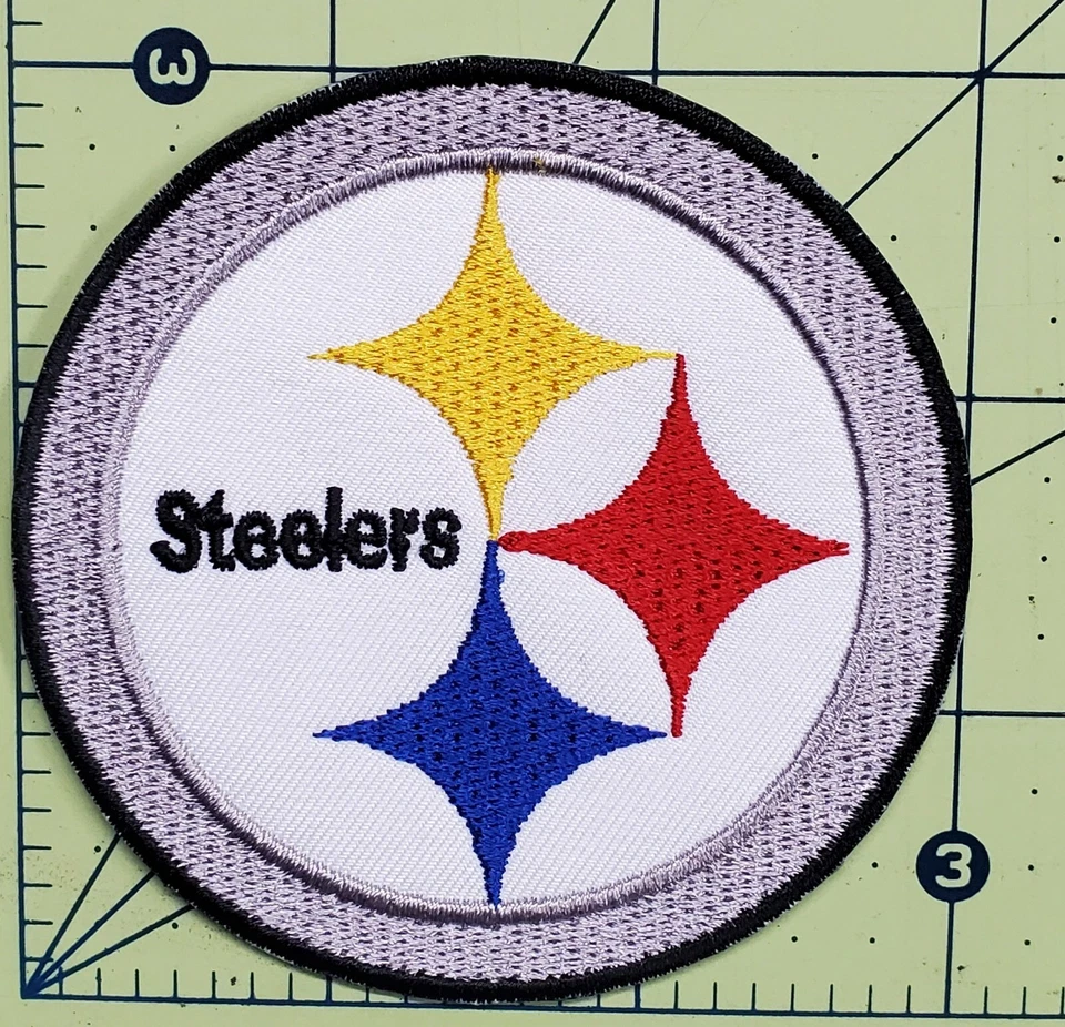 Patch bordado de ferro Steelers futebol Ben Roethlisberger - Imagem 3 de 4