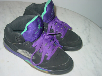 Jordan 5 Retro Black Grape Ice 2013 Youth Sneakers Shoes‎ 4.5Y 2013 Air Jordan 5 Retro Black Grape Men main image 4