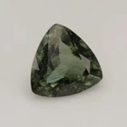 2.77 carats - Authentic Ultra Rare Huge Natural Moss Green Moldavite 2411413-6