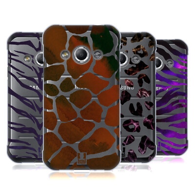 HEAD CASE DESIGNS WILD PRINT SOFT GEL CASE FOR SAMSUNG PHONES 4