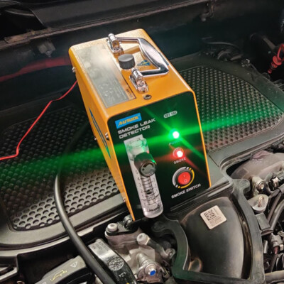 Détecteur De Fuites à Fumée 12V Pour Voiture - Machine à Fumée Haute Précision - Test Fuites Vide, Carburant, échappement - 10