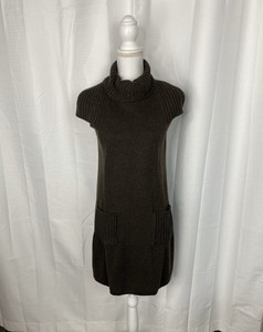 chocolate brown sweater dress